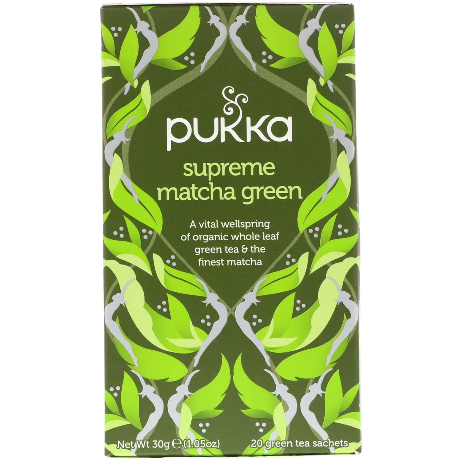 Comprar Pukka Herbs, Matcha Verde Supremo, 20 Saquinhos de Chá Verde, 1,05 oz (30 g)