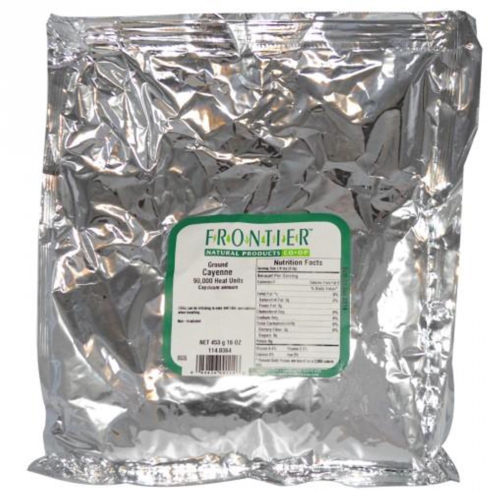 Comprar Frontier Natural Products, Pimenta de Caiena da Terra, 90.000 Unidades Térmicas, 16 oz (453 g) - Imagem 2