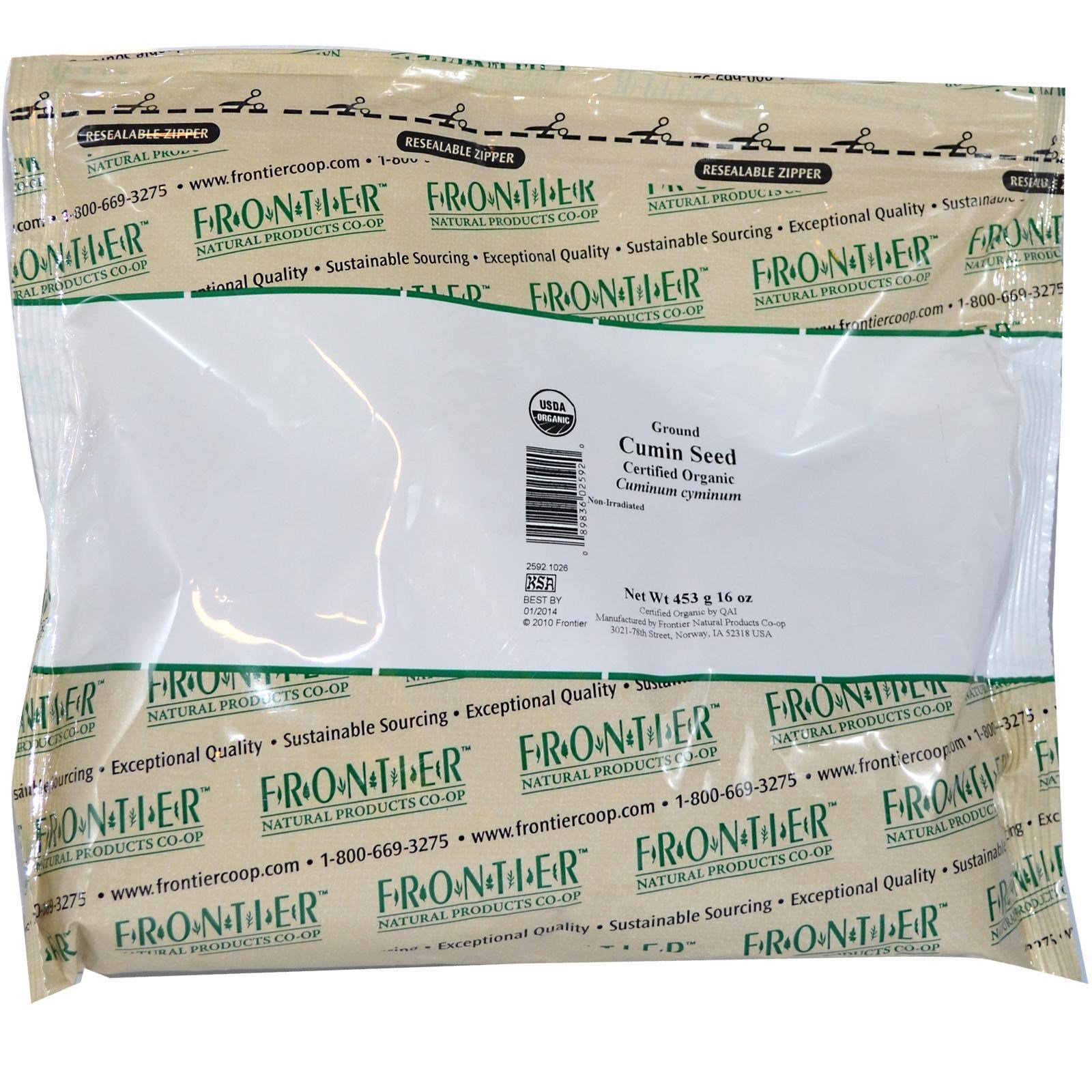 Comprar Frontier Natural Products, Semente de Cominho da Terra, 16 oz (453 g) - Imagem 2