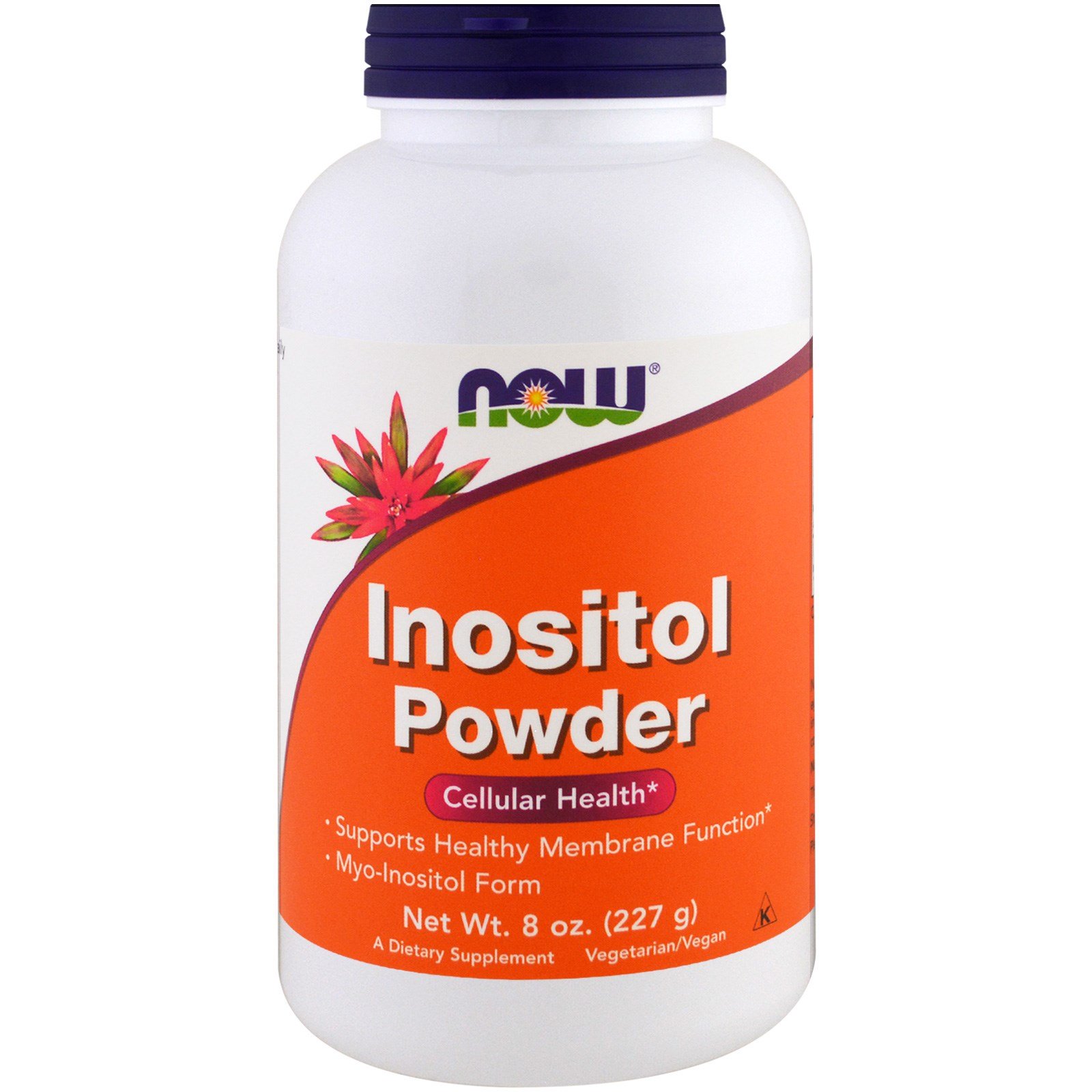 Comprar Now Foods, Inositol em pó, 8 oz (227 g)