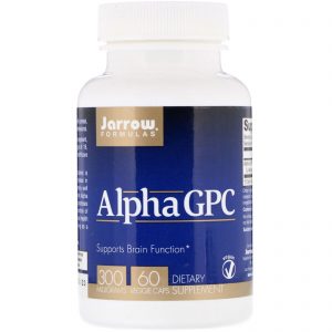 Comprar Jarrow Formulas, Alpha GPC, 300 mg, 60 Cápsulas Vegetais