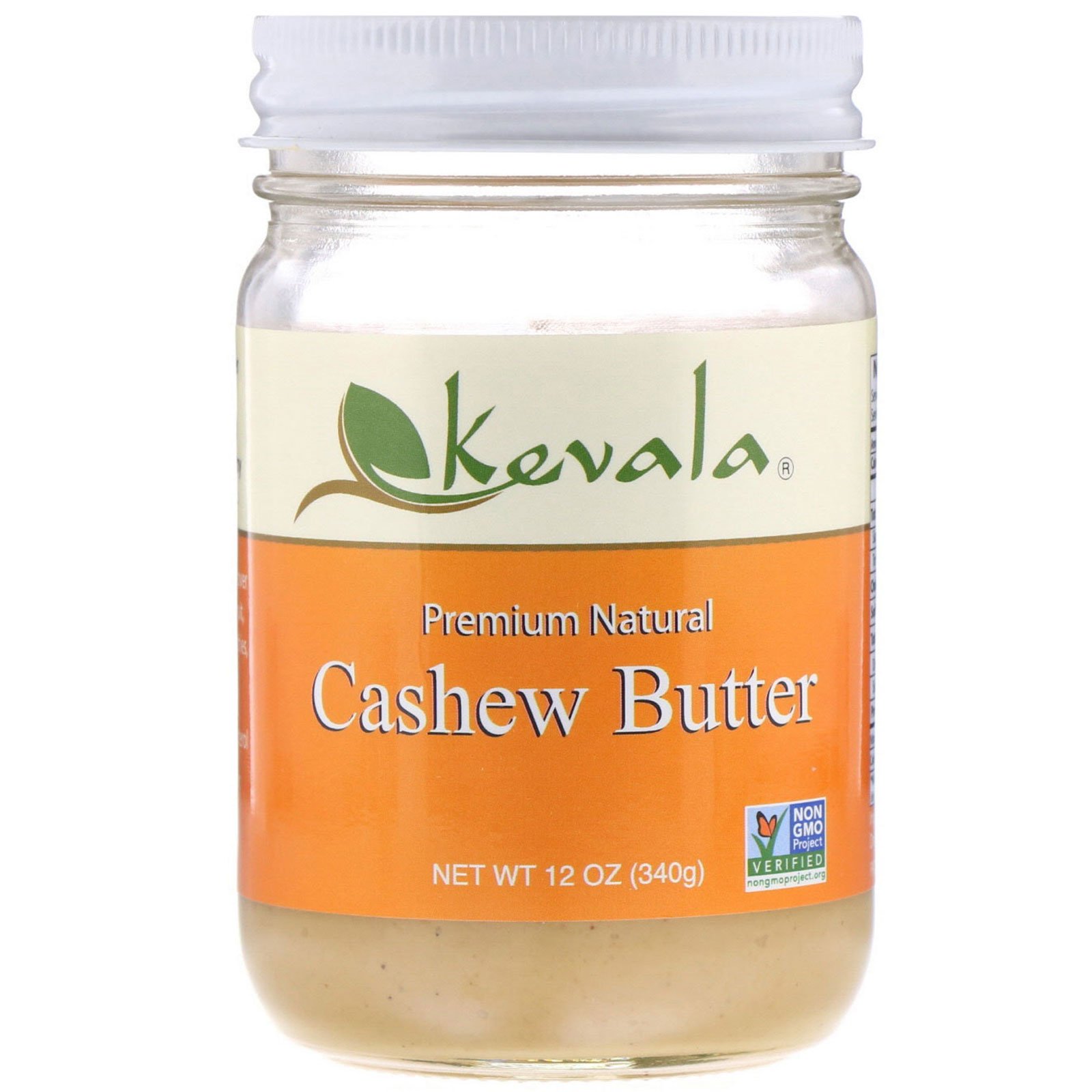 Comprar Kevala, Manteiga de Caju Natural Premium, 12 oz (340 g)