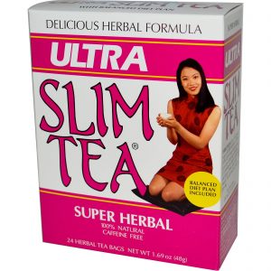 Comprar Hobe Labs, Chá Super-Herbáceo Ultra Slim, 24 Saquinhos, 48 g (1,69 oz)