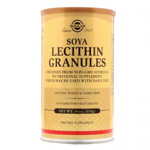 Comprar Solgar, Grânulos de Lecitina de Soja, 454 g (16 oz)