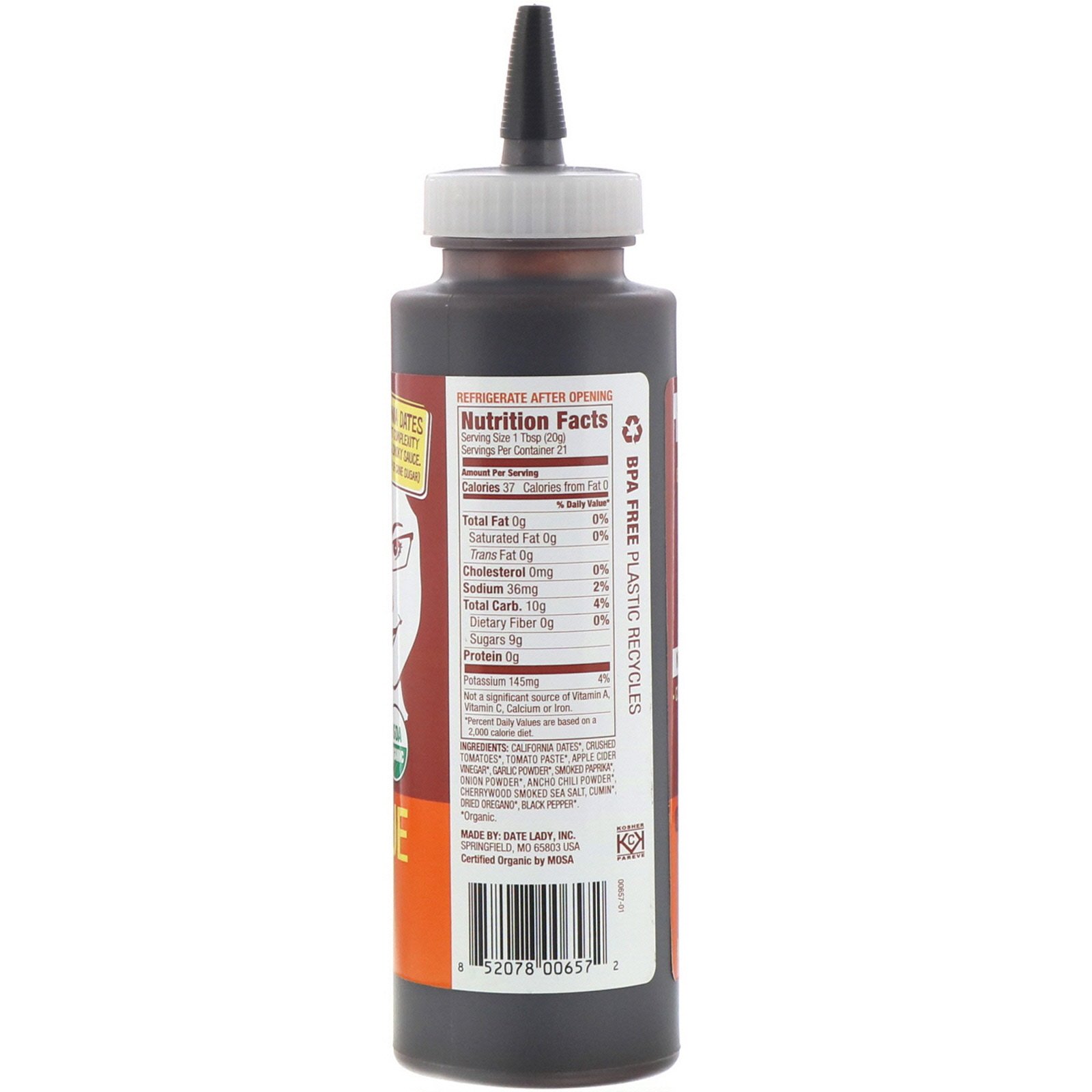 Comprar Date Lady , Molho de Churrasco, 412 g (14,5 oz) - Imagem 2