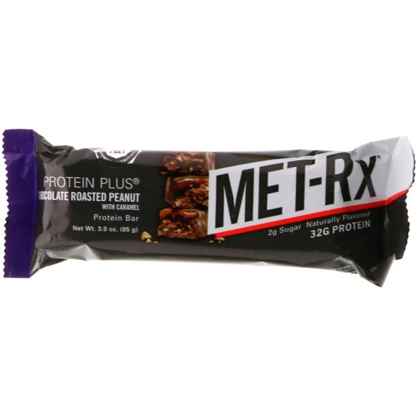 Comprar MET-Rx, PROTEIN PLUS Bar, Chocolate Roasted Peanut with Caramel, 9 Bars, 3.0 oz (85 g) Each - Imagem 4