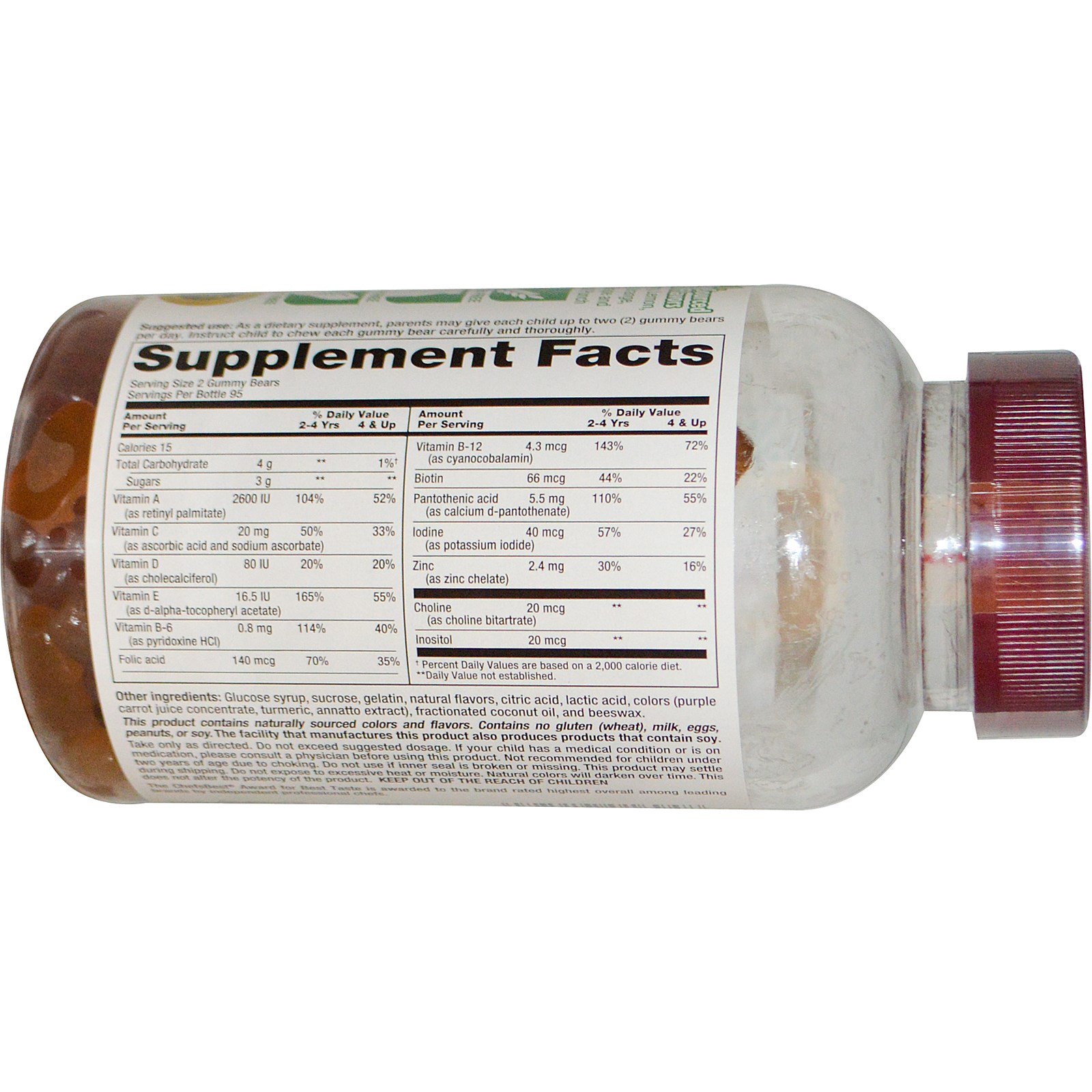 Comprar Nutrition Now, Rhino, Gummy Multi-Vitamin, 190 Gummy Bears - Imagem 2