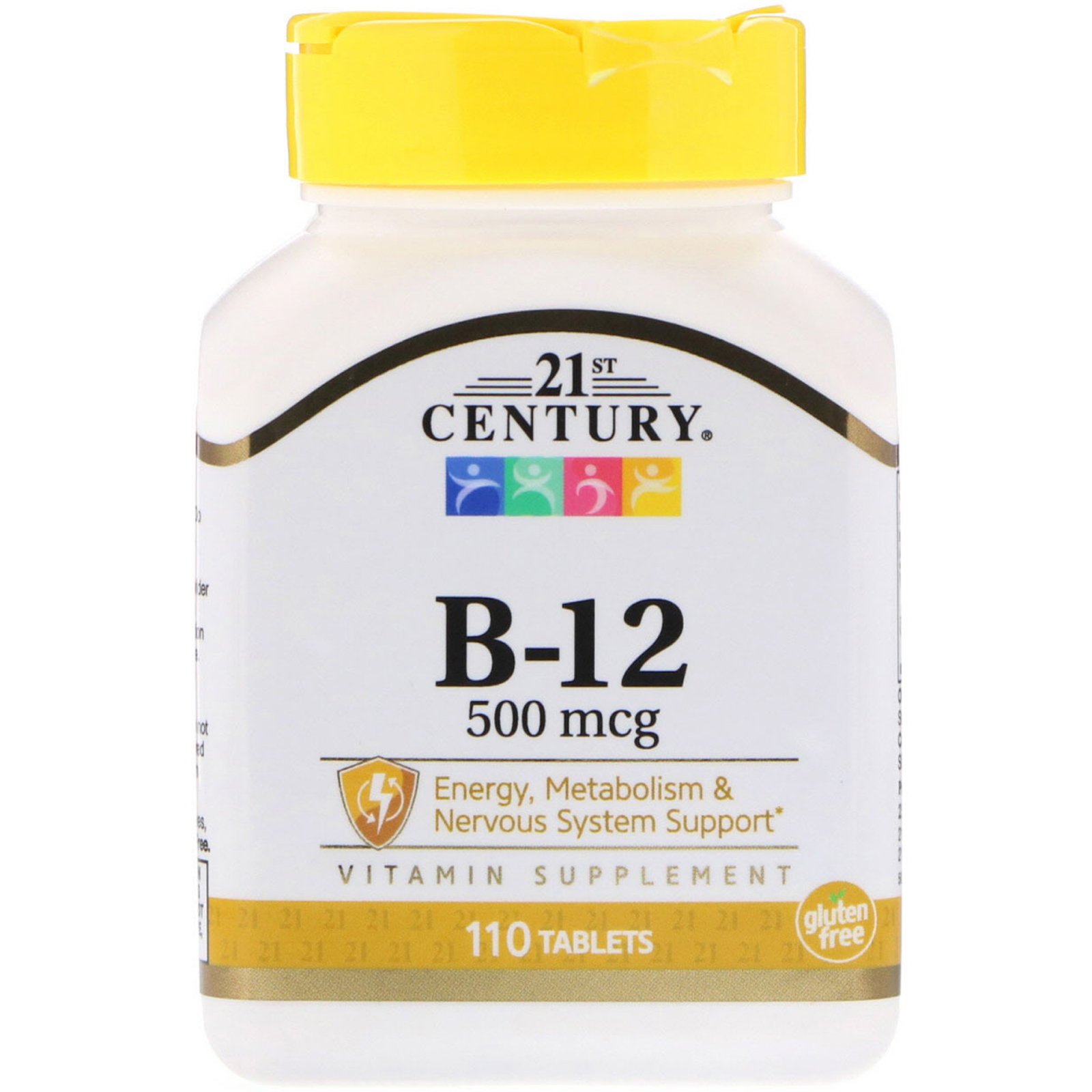 Comprar 21st Century, B-12, 500 mcg, 110 Comprimidos