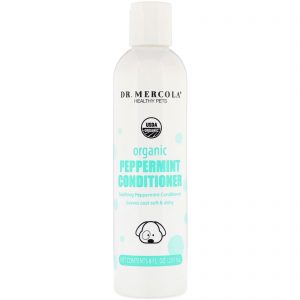 Comprar Dr. Mercola, Healthy Pets, Organic Peppermint Conditioner for Dogs, 8 fl oz (237 ml)