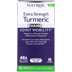 Comprar Natrol, Cúrcuma de Força Extra, Avançada, 60 Cápsulas
