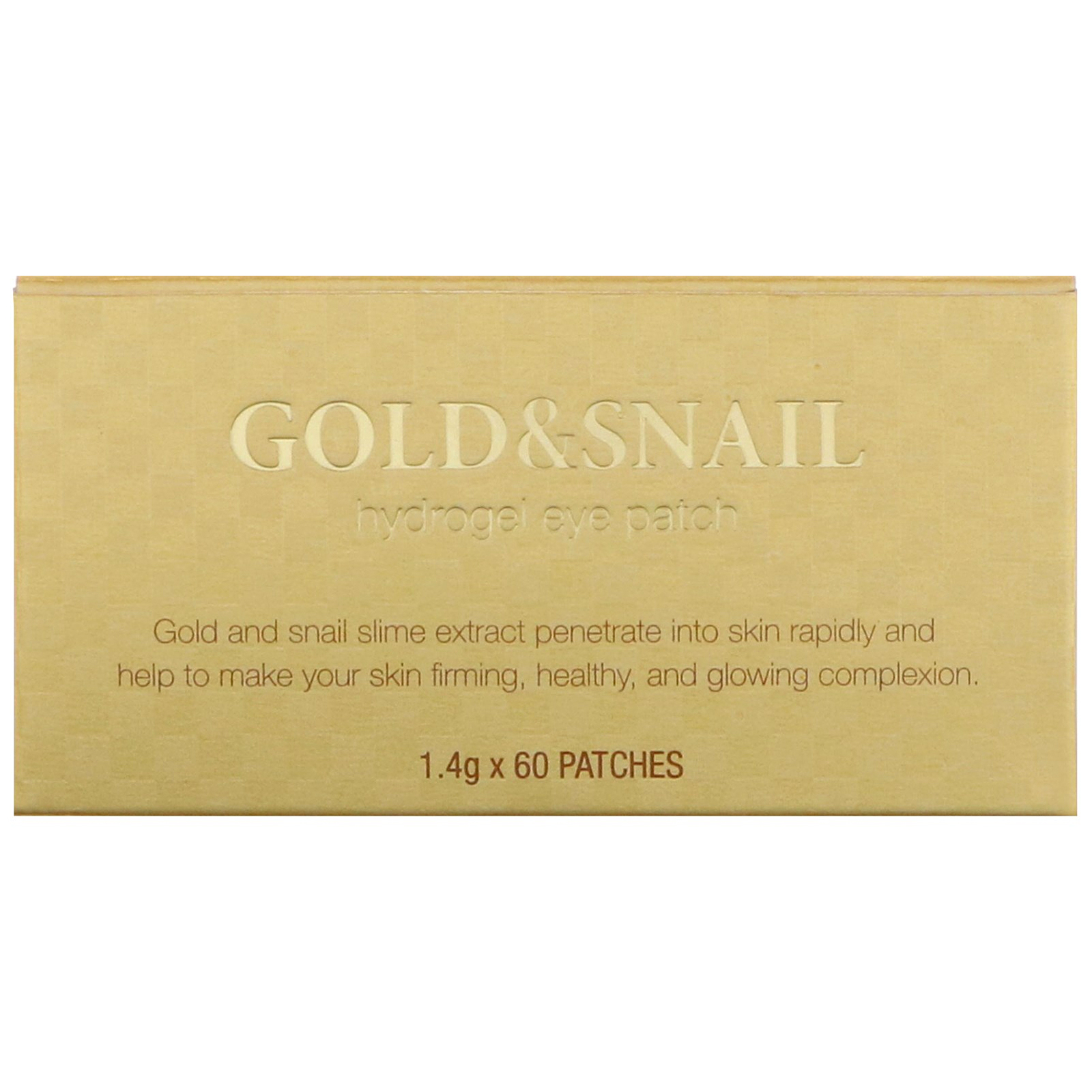 Comprar Petitfee, Caracol e Ouro Máscara Facil Hidrogel, 60 Unidades - Imagem 3