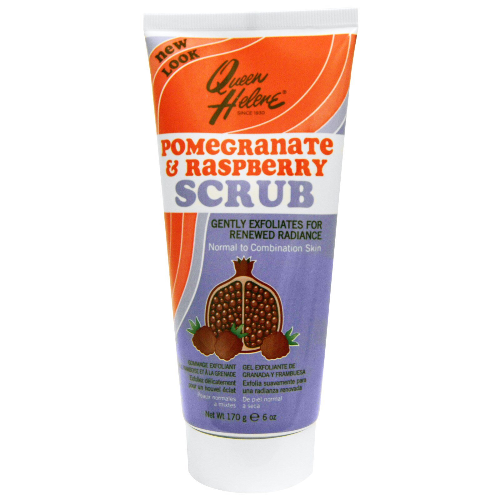 Comprar Queen Helene, Esfoliador, Romã e Framboesa, 6 oz (170 g)