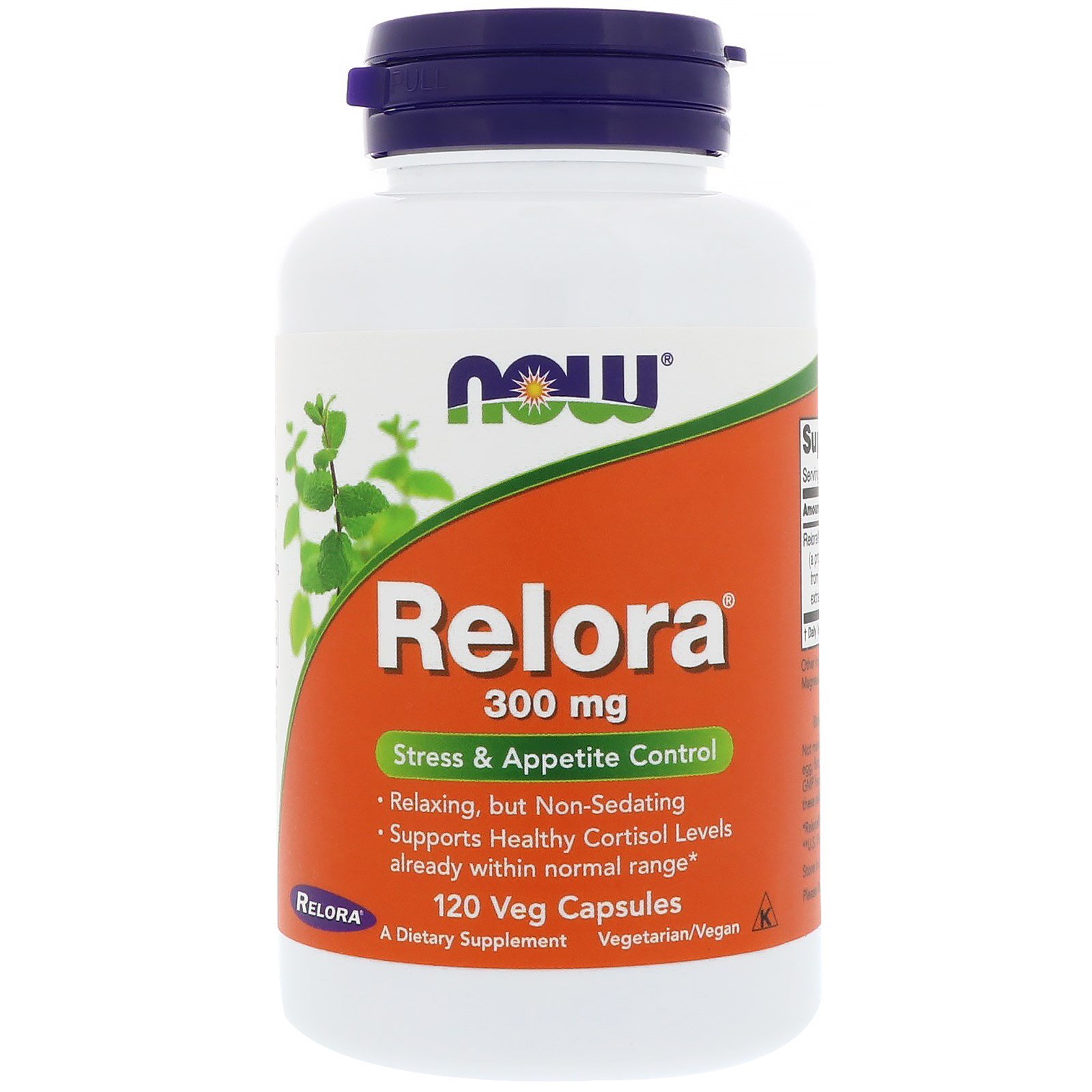 Comprar Now Foods, Relora, 300 mg, 120 Cápsulas Vegetais
