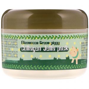 Comprar Elizavecca, Green Piggy, Creme de Colágeno, 100 g (3,53 oz)