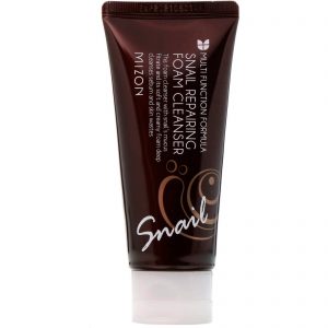 Comprar Mizon, Espuma Reparadora de Limpeza de Caracol, 60 ml