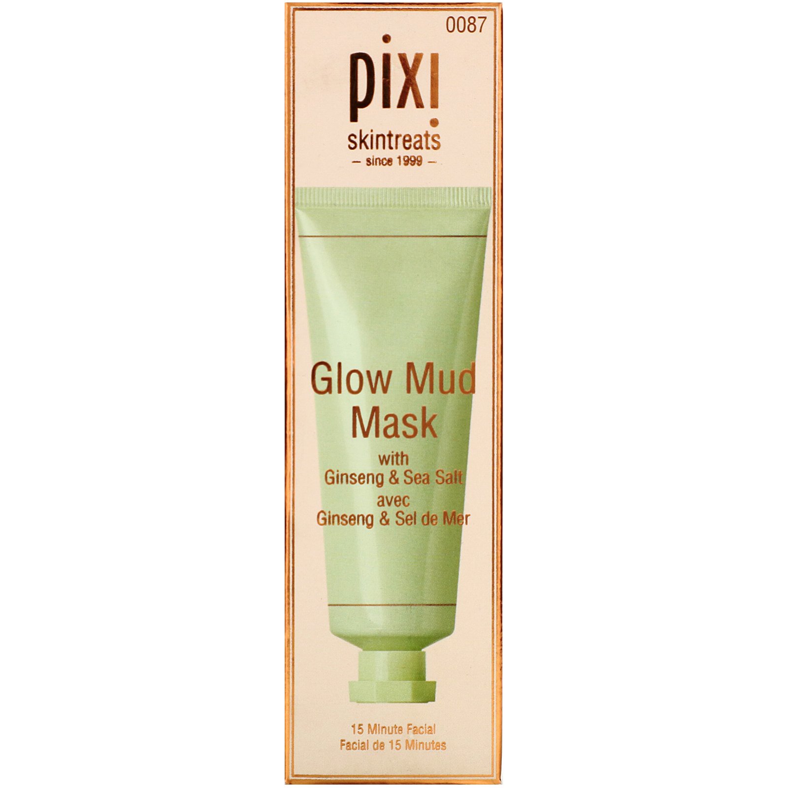Comprar Pixi Beauty, Máscara de Argila Brilho, com Ginseng e Sal Marinho, 1,01 oz fl (30 ml) - Imagem 2
