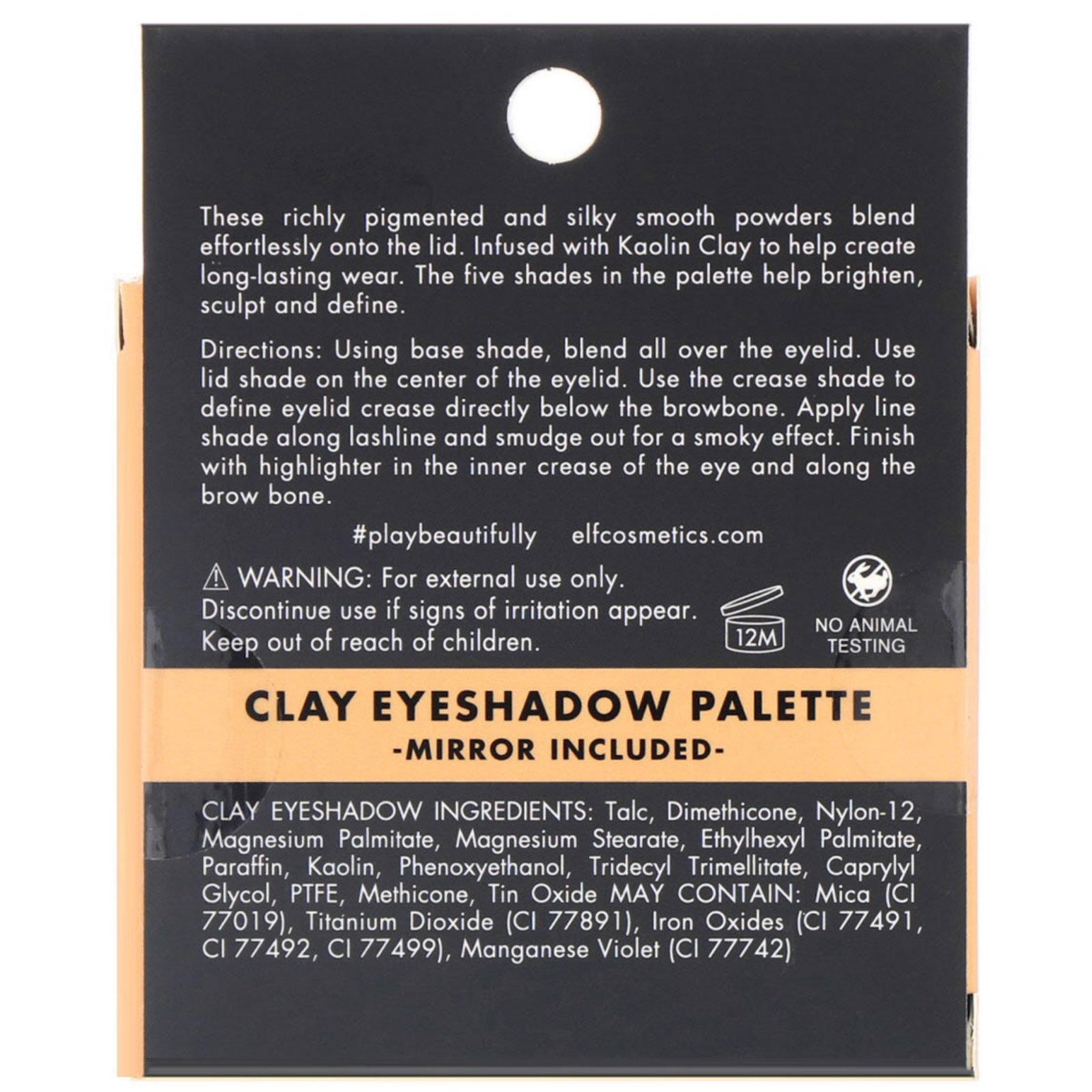 Comprar E.L.F., Paleta de Sombra de Argila Caulinita, Necessary Nudes, 0,26 oz (7,5 g) - Imagem 3