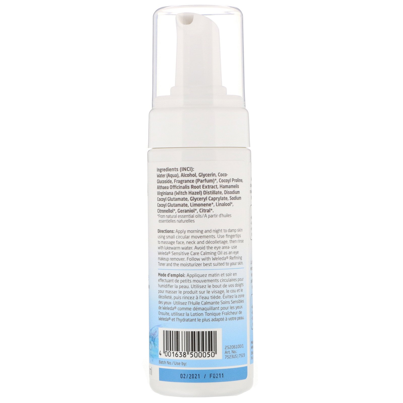 Comprar Weleda, Espuma de Limpeza Suave, 150 ml (5 fl oz) - Imagem 2