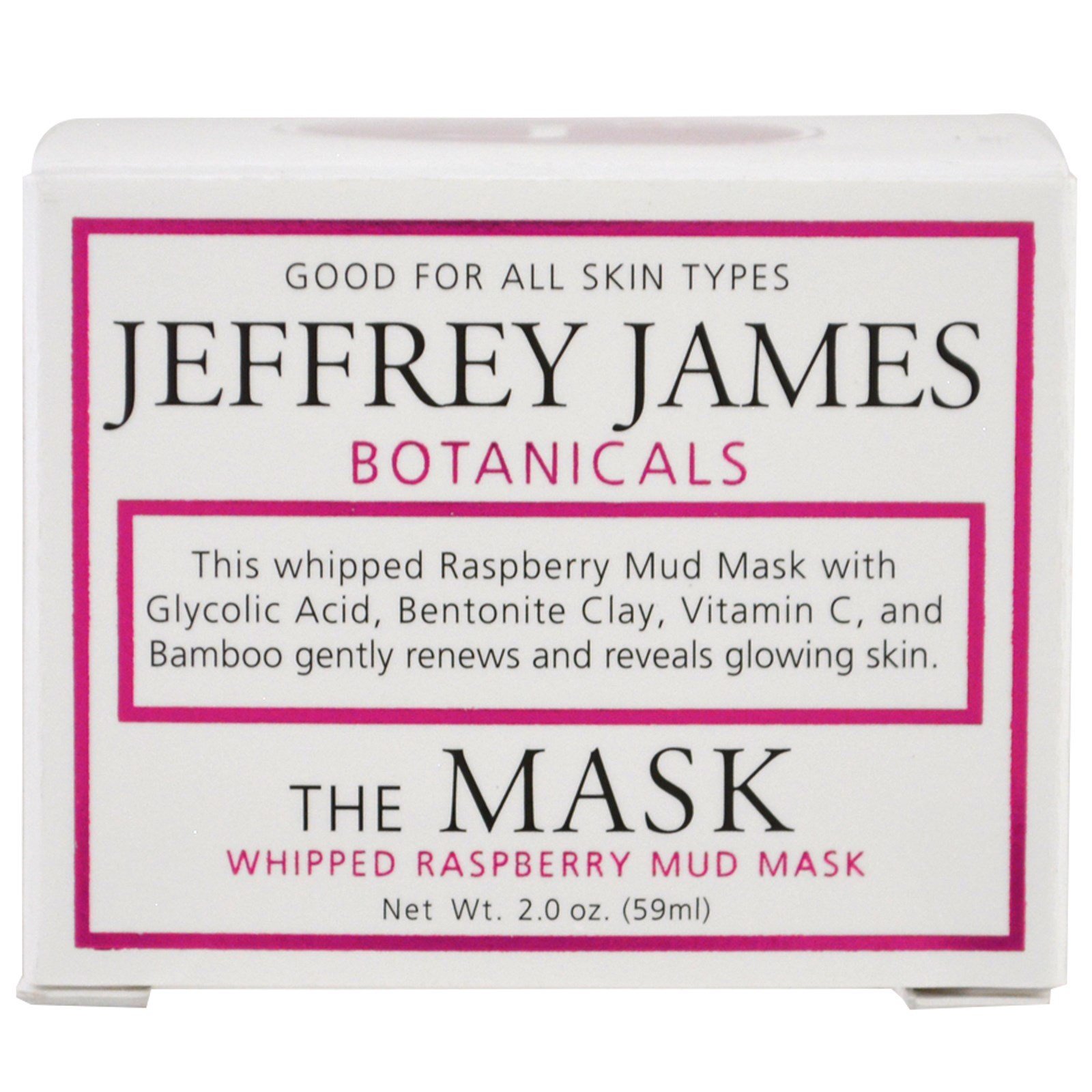 Comprar Jeffrey James Botanicals, The Mask, Máscara de Framboesa Batida, 59 ml (2 oz) - Imagem 2