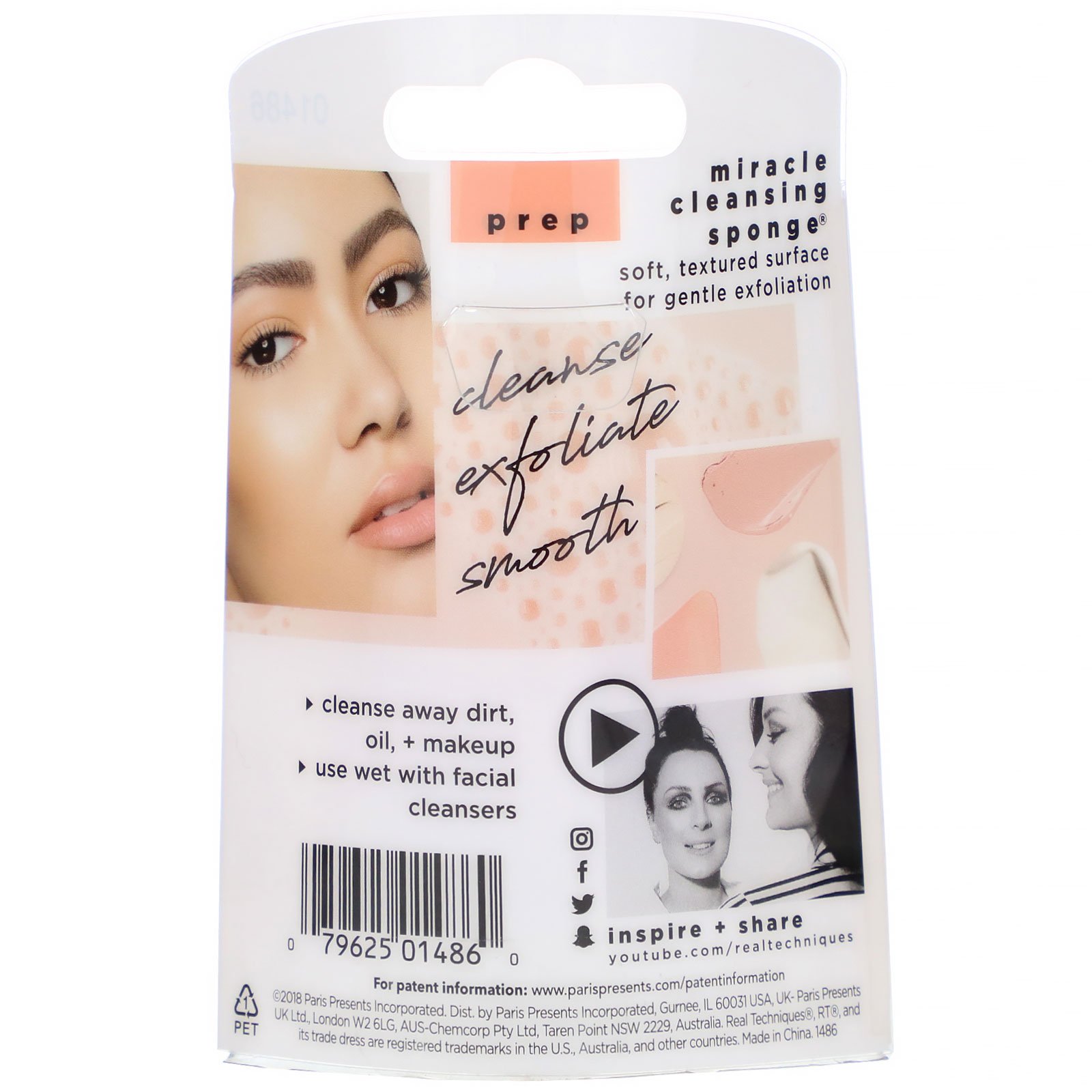 Comprar Real Techniques by Samantha Chapman, Miracle Cleansing Sponge, 1 Count - Imagem 3