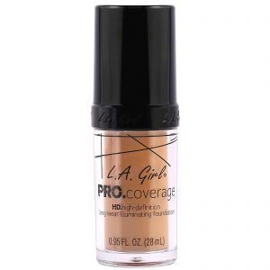 Comprar L.A. Girl, Base, Pro Coverage HD Foundation, Bege, 28 ml