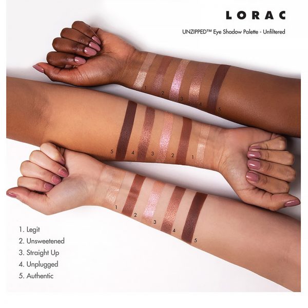 Comprar Lorac, Paleta de sombra Unzipped Unfiltered com pincel com duas extremidades, 10,5 g - Imagem 5