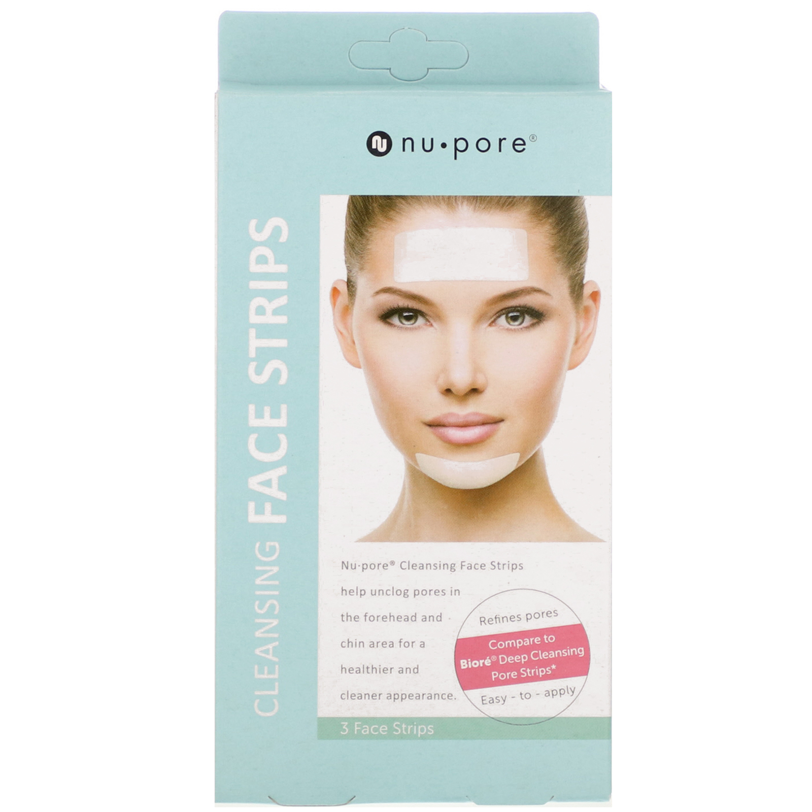 Comprar Nu-Pore, Faixas Limpadoras de Rosto, 3 Faixas - Imagem 2