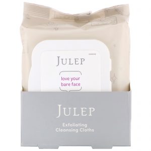 Comprar Julep, Love Your Bare Face, Toalhetes de limpeza esfoliantes, 30 toalhetes