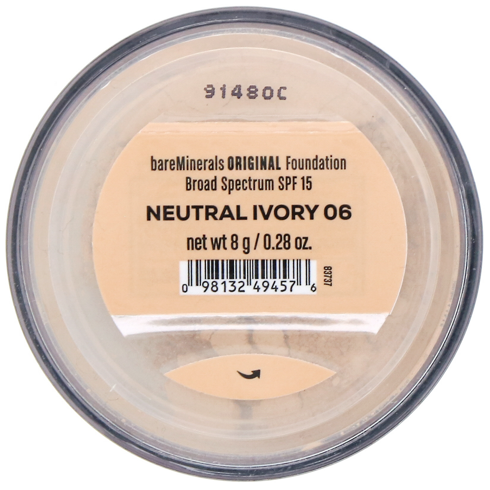 Comprar bareMinerals, Base Original, FPS 15, Marfim neutro 06, 8 g - Imagem 2
