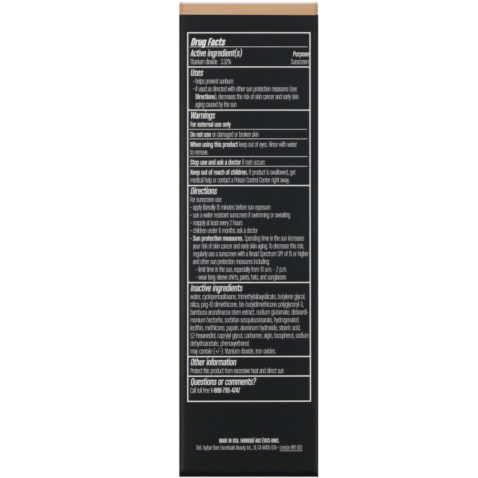 Comprar bareMinerals, BAREPRO, Base líquida de alta performance, FPS 20, Natural quente 12, 30 ml - Imagem 3