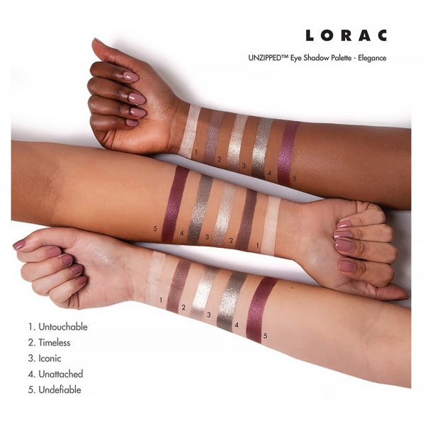Comprar Lorac, Paleta de sombra Unzipped Elegance com pincel com duas extremidades, 10,5 g - Imagem 5