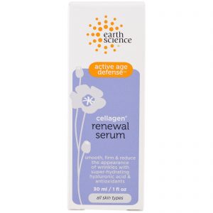 Comprar Earth Science, Defesa Ativa Anti-Idade, Sérum Renovador Cellagen, 30 ml (1 fl oz)