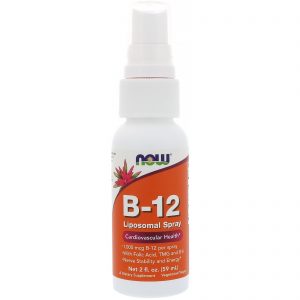 Comprar Now Foods, Spray B-12 Liposomal, 1.000 mcg, 2 fl oz (59 ml)