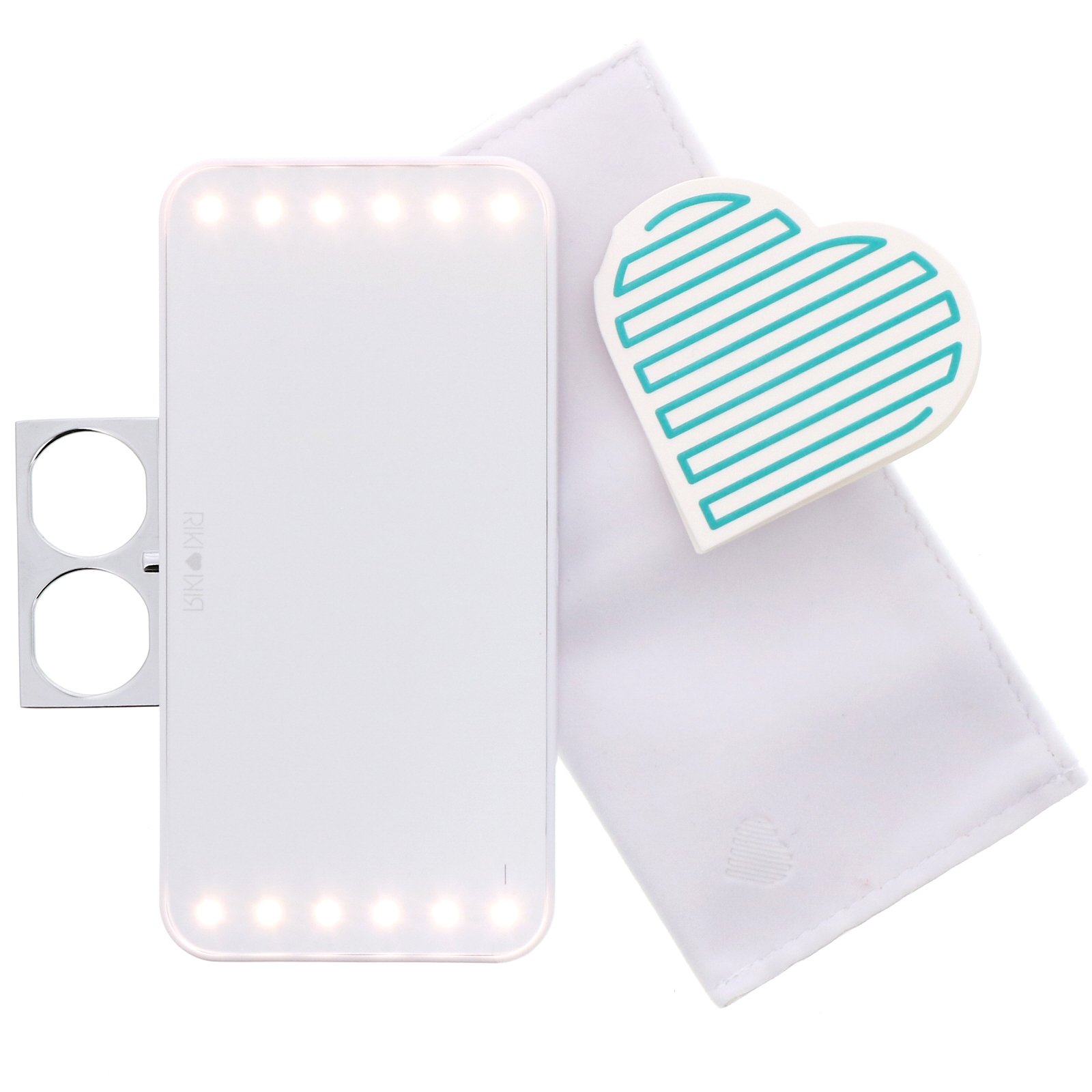 Comprar Riki Loves Riki, Riki Cutie, Miniespelho de beleza portátil com luz, 1 unidade