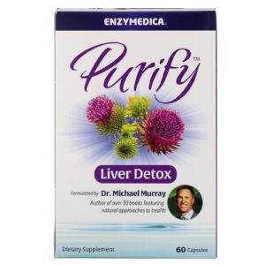 Comprar Enzymedica, Purify, Desintoxicante Hepático, 60 Cápsulas