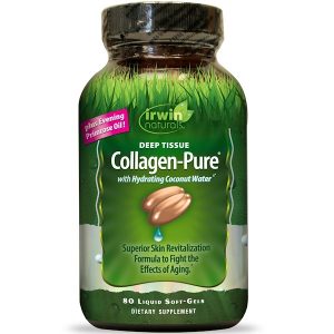 Comprar Irwin Naturals, Colágeno Puro, Deep Tissue, 80 Softgels Líquidos