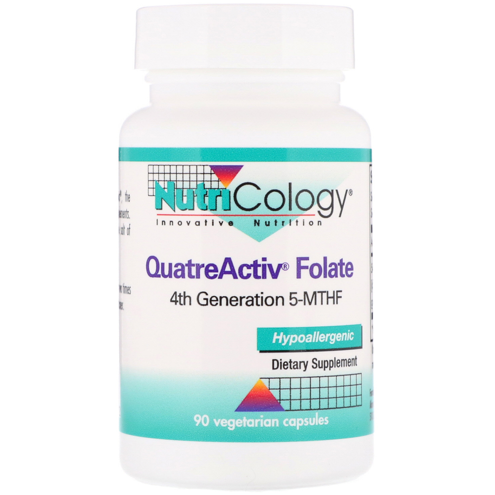 Comprar Nutricology, QuatreActiv Folato, 90 Cápsulas Vegetarians