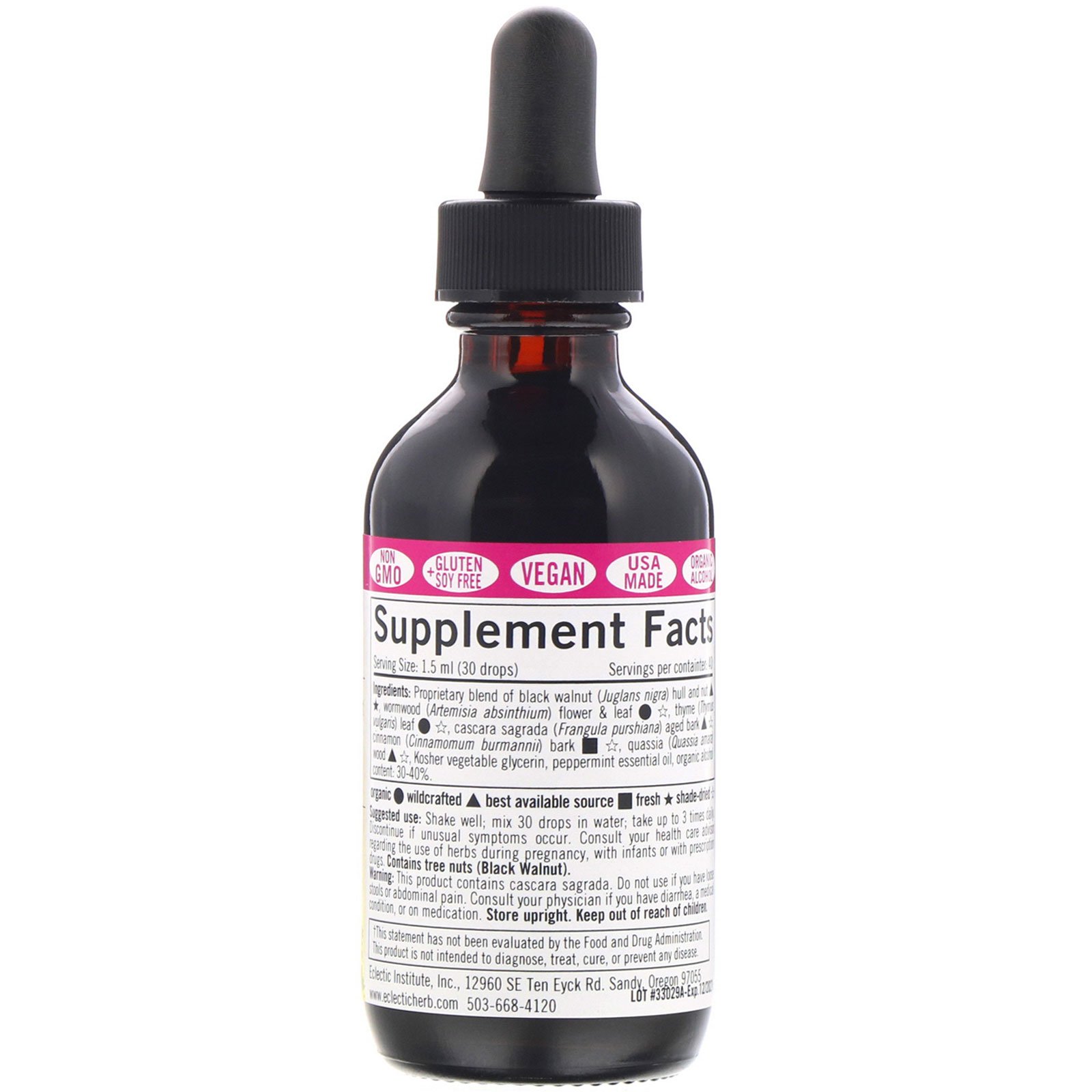 Comprar Eclectic Institute, Para-Fight, 60 ml (2 fl oz) - Imagem 2