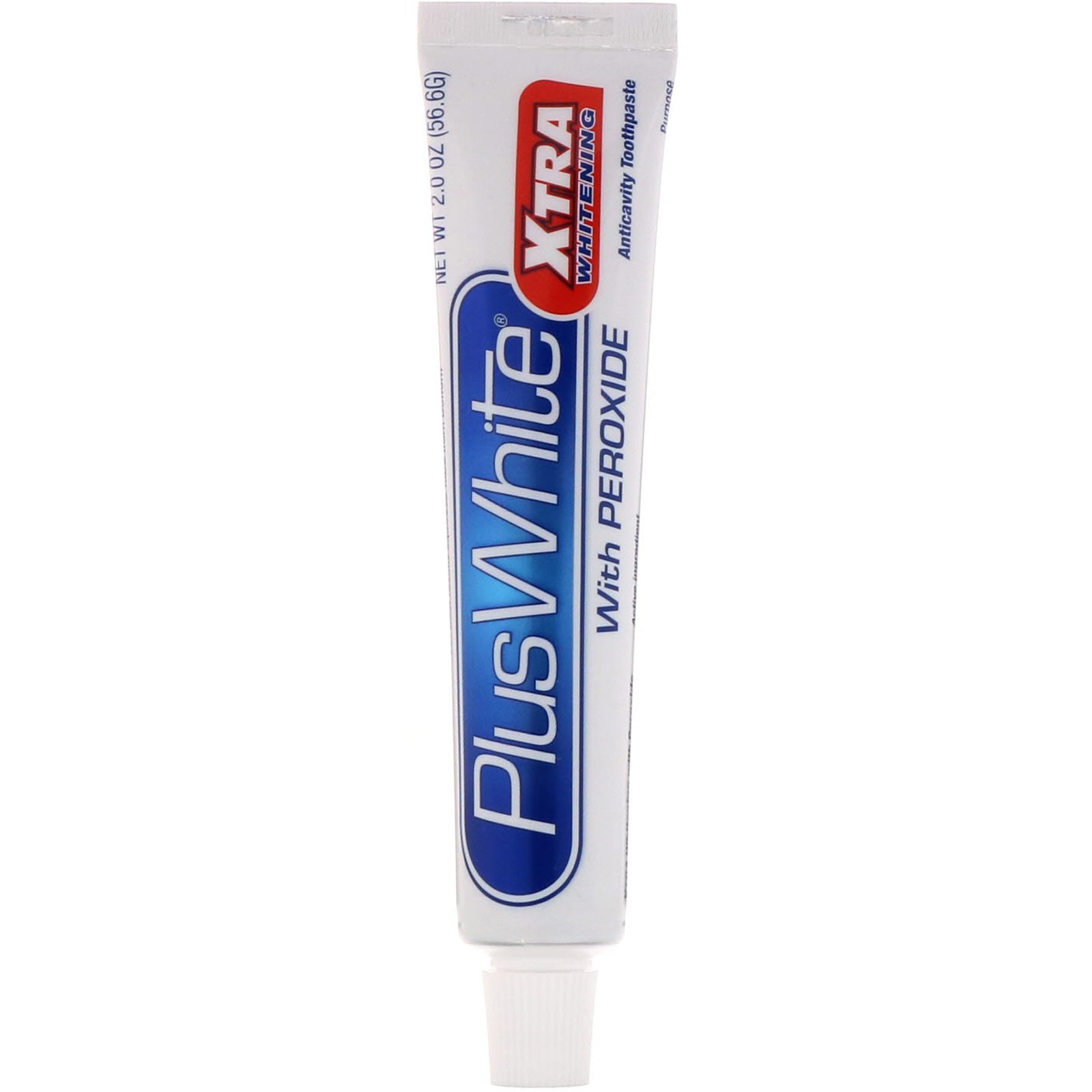 Comprar Plus White, Xtra Whitening with Peroxide, Clean Mint Flavor, 2.0 oz (56.6 g)