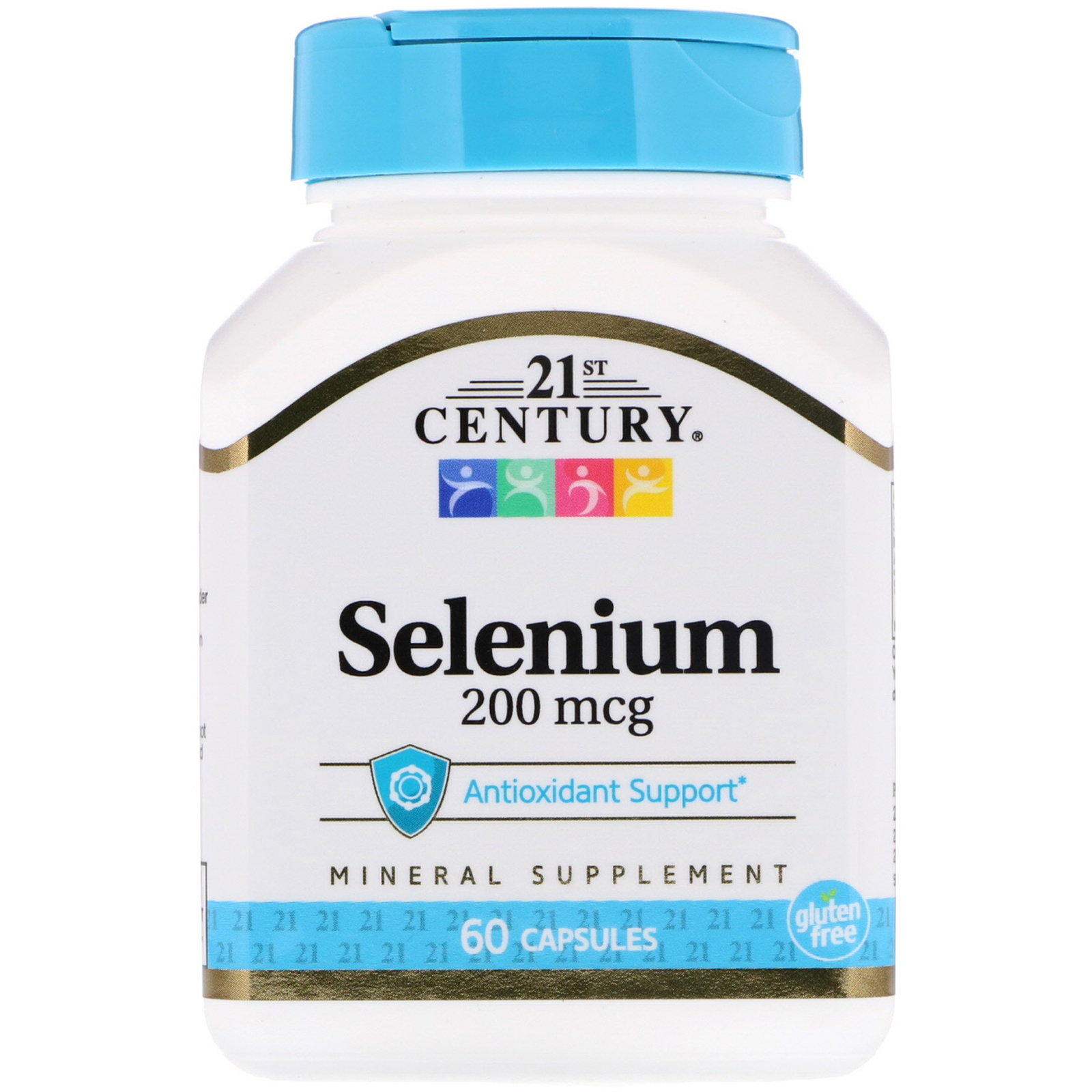 Comprar 21st Century, Selênio, 200 mcg, 60 Cápsulas