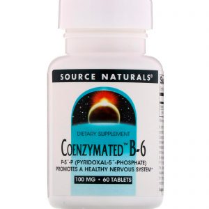 Comprar Source Naturals, B-6 Coenzimado, 100 mg, 60 Comprimidos