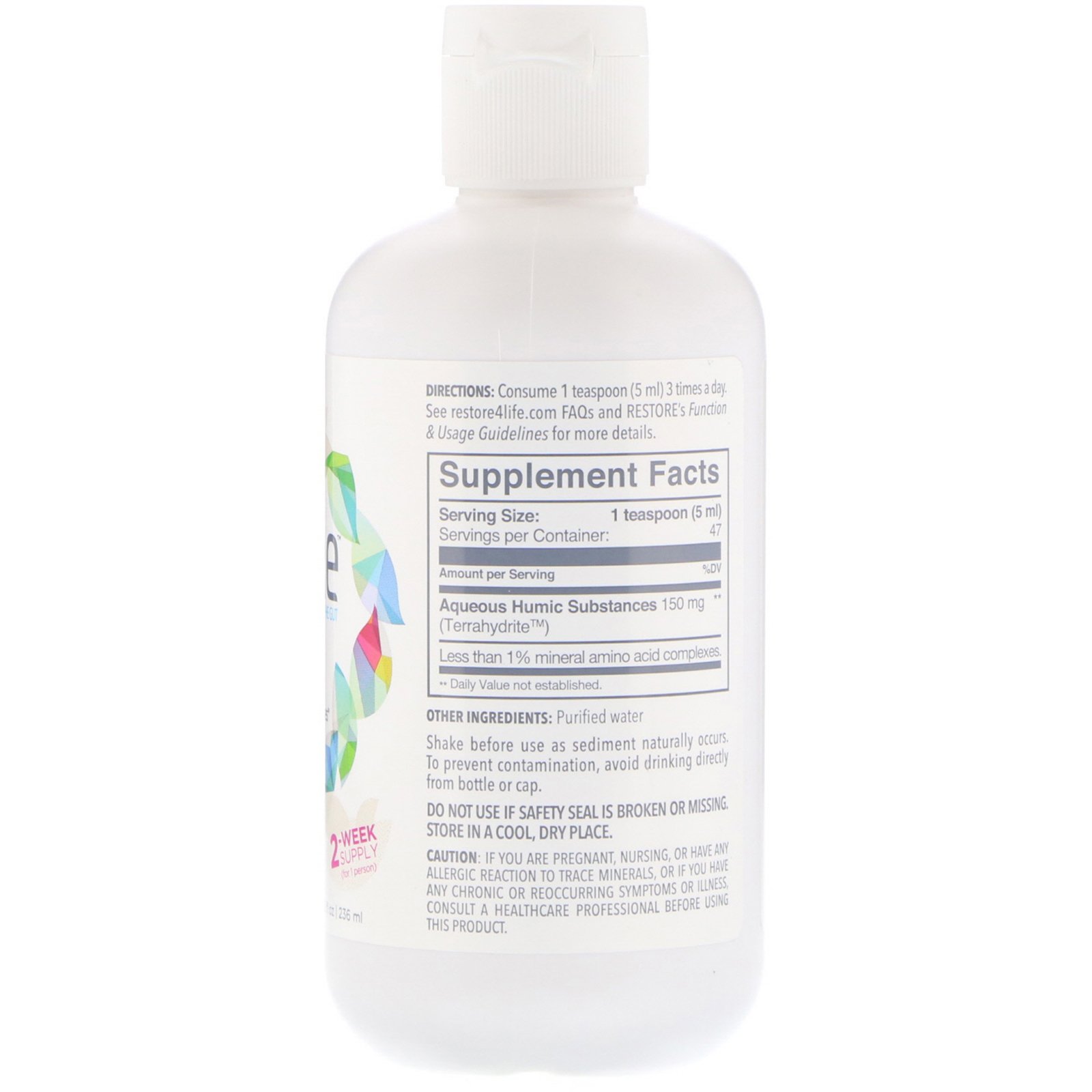 Comprar Restore, Suplemento Mineral para a Saúde Intestinal, 237ml (8 fl oz) - Imagem 2