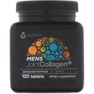 Comprar Youtheory, Colágeno para Articulações, Fórmula Avançada para Homens, Tipo 2, 120 Comprimidos