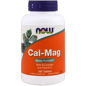 Comprar Now Foods, Cal-Mag, Stress Formula, 100 Comprimidos