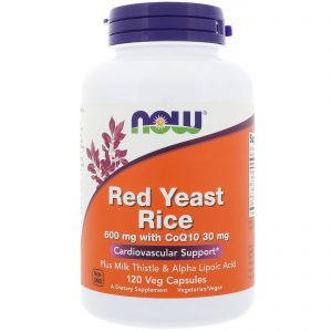Comprar Now Foods, Arroz de Levedura Vermelha, 120 Cápsulas Vegetais