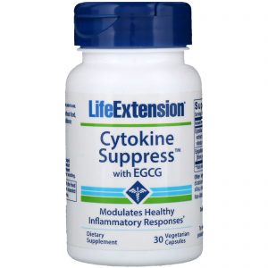 Comprar Life Extension, Cytokine Suppress with EGCG, 30 Vegetarian Capsules