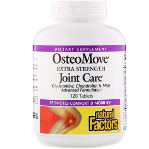 Comprar Natural Factors, OsteoMove, Extra Strength Joint Care, 120 Comprimidos