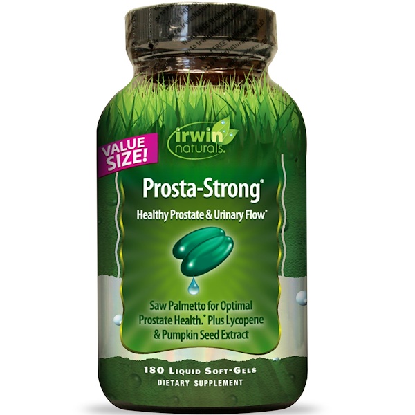 Comprar Irwin Naturals, Prosta-Strong, Healthy Prostate & Urinary Flow, 180 Cápsulas Softgel Líquidas