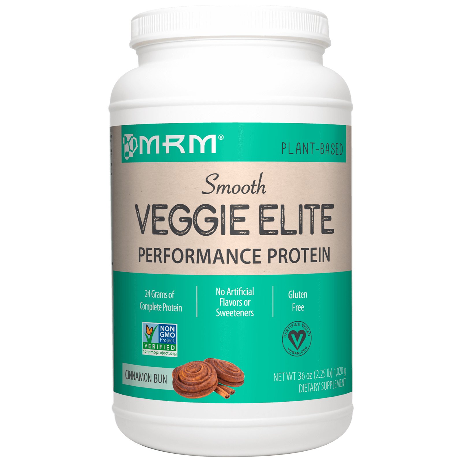 Comprar MRM, Smooth Veggie Elite, Performance Protein, Pão de Canela, 1.020 g (2,25 lbs)