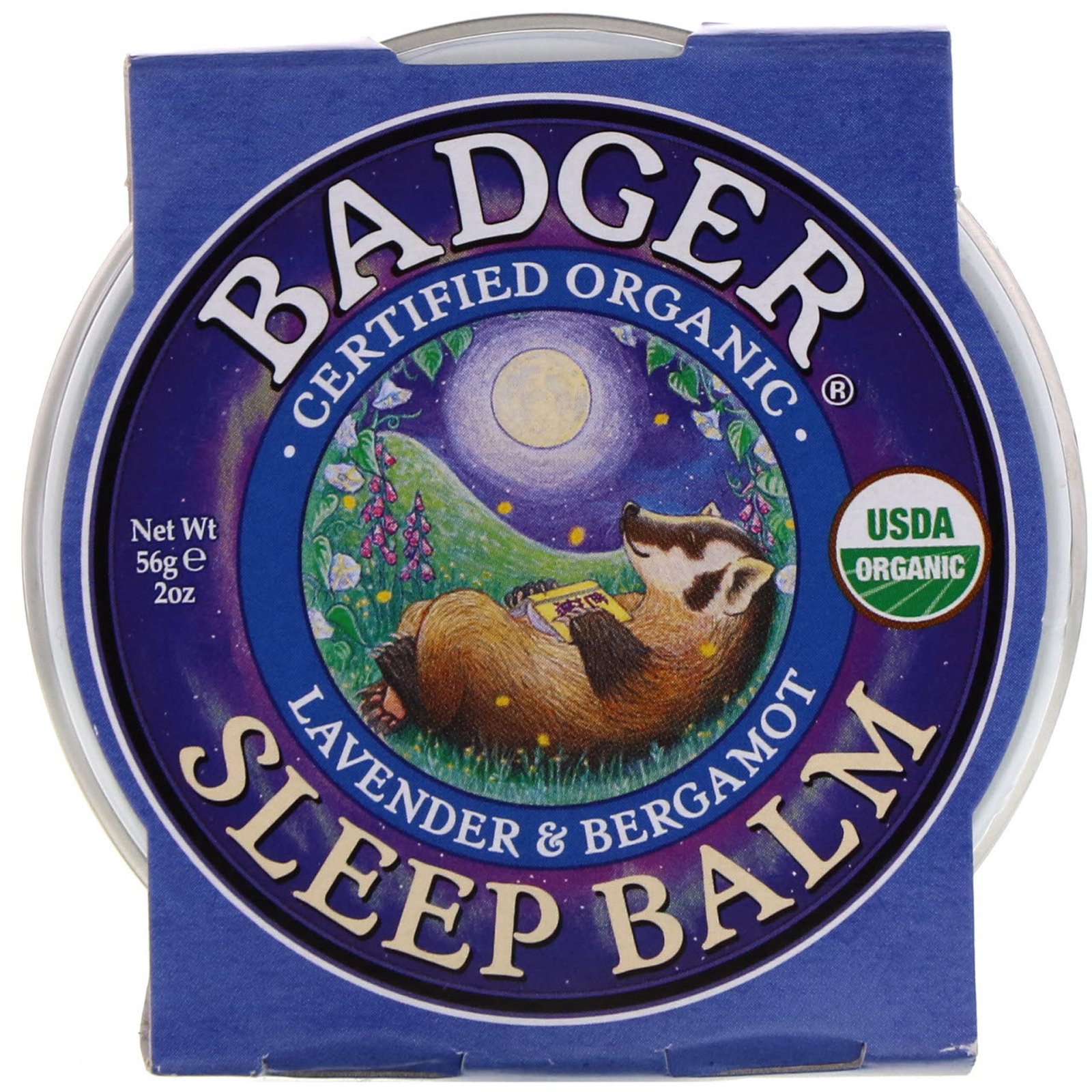 Comprar Badger Company, Organic Sleep Balm, Lavender & Bergamot, 2 oz (56 g)